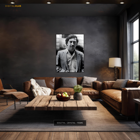 Pablo Escobar Drug Lord Premium Wall Art