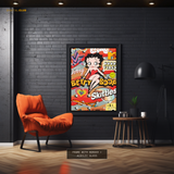 Betty Boop Pop ART Premium Wall Art