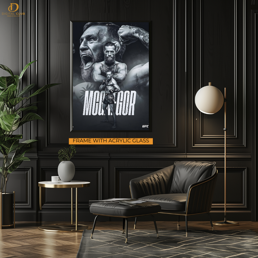 Conor McGregor - UFC Artwork 2 - Premium Wall Art