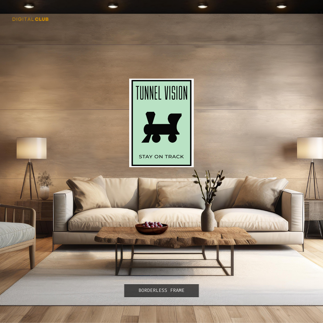 Monopoly Quote 16 Premium Wall Art