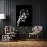 Sidhu Moose Wala - Music - Premium Wall Art