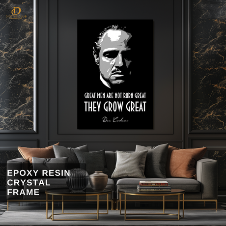 Don Corleone - Quote - Premium Wall Art