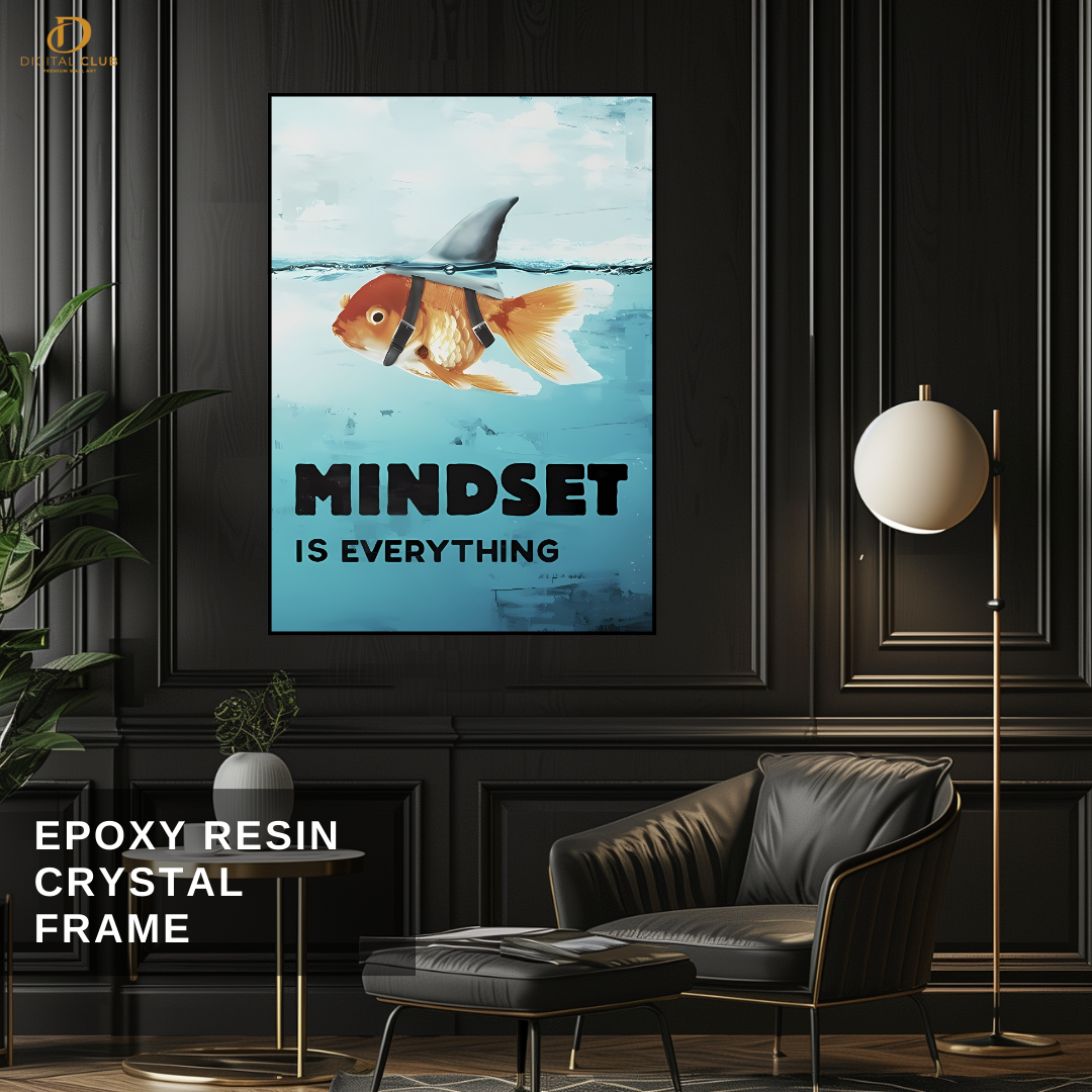 Mindset is Everything - Quotes - Premium Wall Art