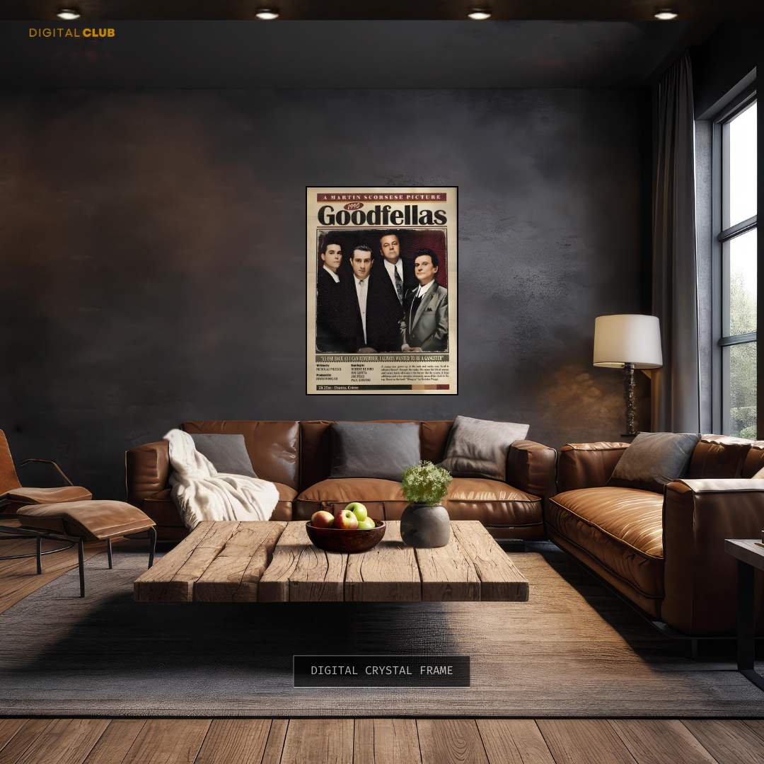 Goodfellas Newspaper Page Premium Wall Art