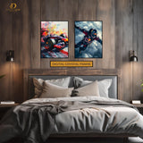 Redbull TEAM F1 - 2 Panel Wall Art