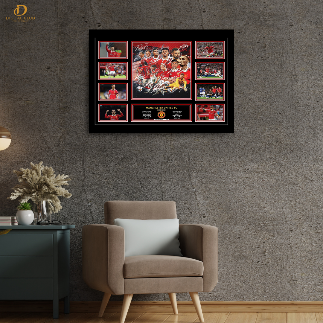 Manchester United - Signed Memorabilia - Wall Art