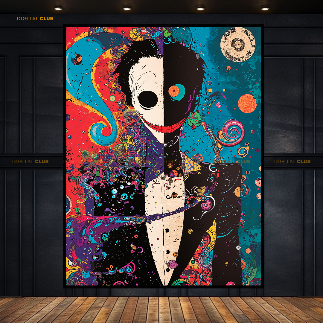 Joker - Abstract Art 1 - Premium Wall Art