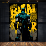 Batman Cartoon Kids Marvel Premium Wall Art