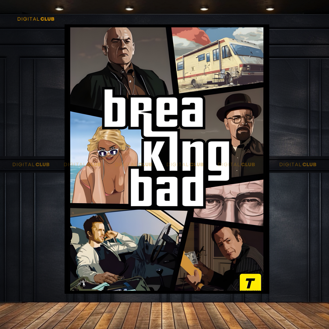 Breaking Bad - Artwork 1 - Premium Wall Art