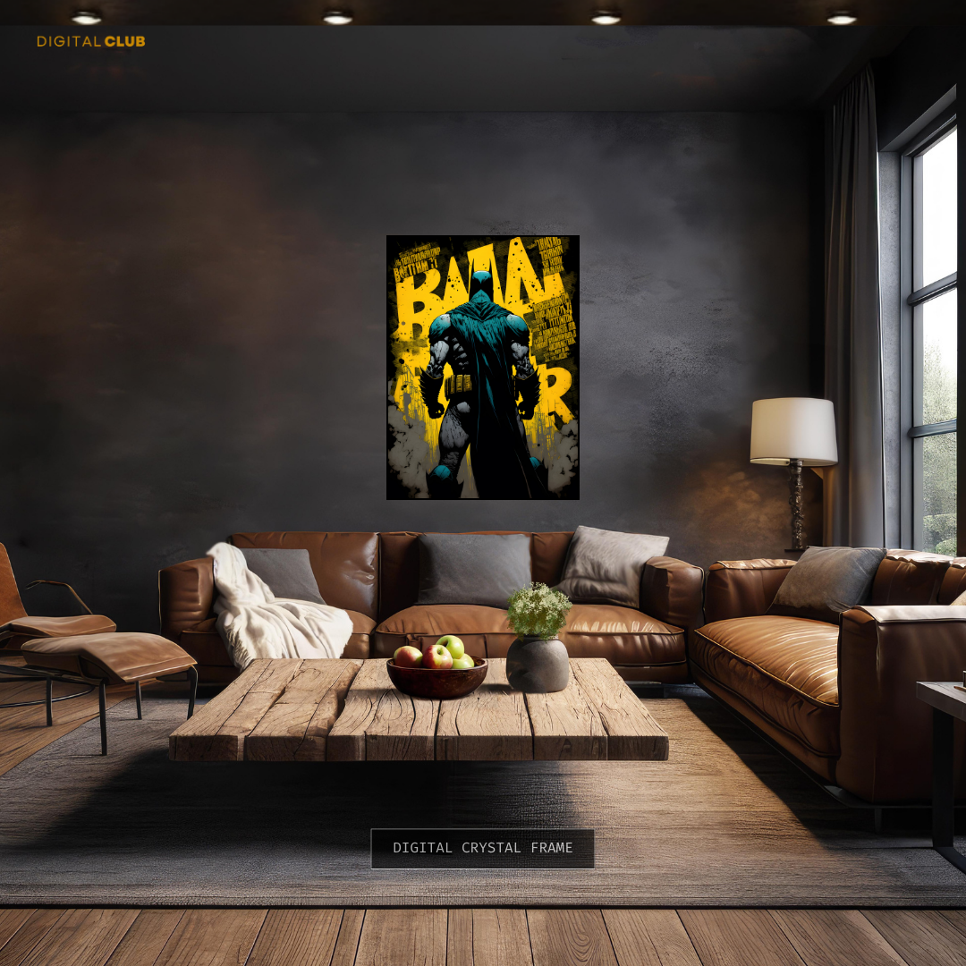 Batman Cartoon Kids Marvel Premium Wall Art