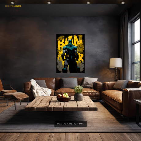 Batman Cartoon Kids Marvel Premium Wall Art