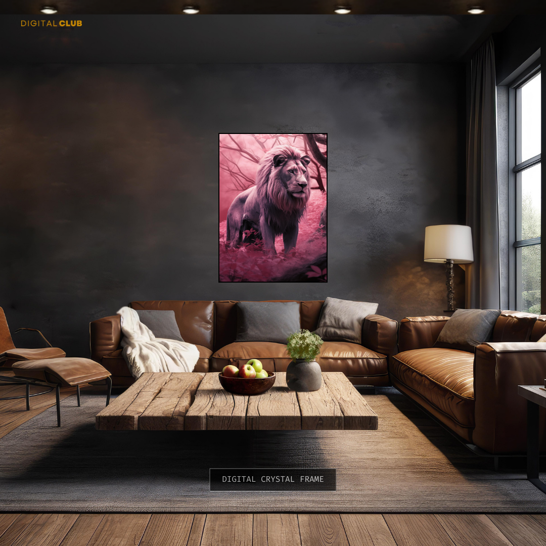 Lion - Animal & Wildlife Premium Wall Art