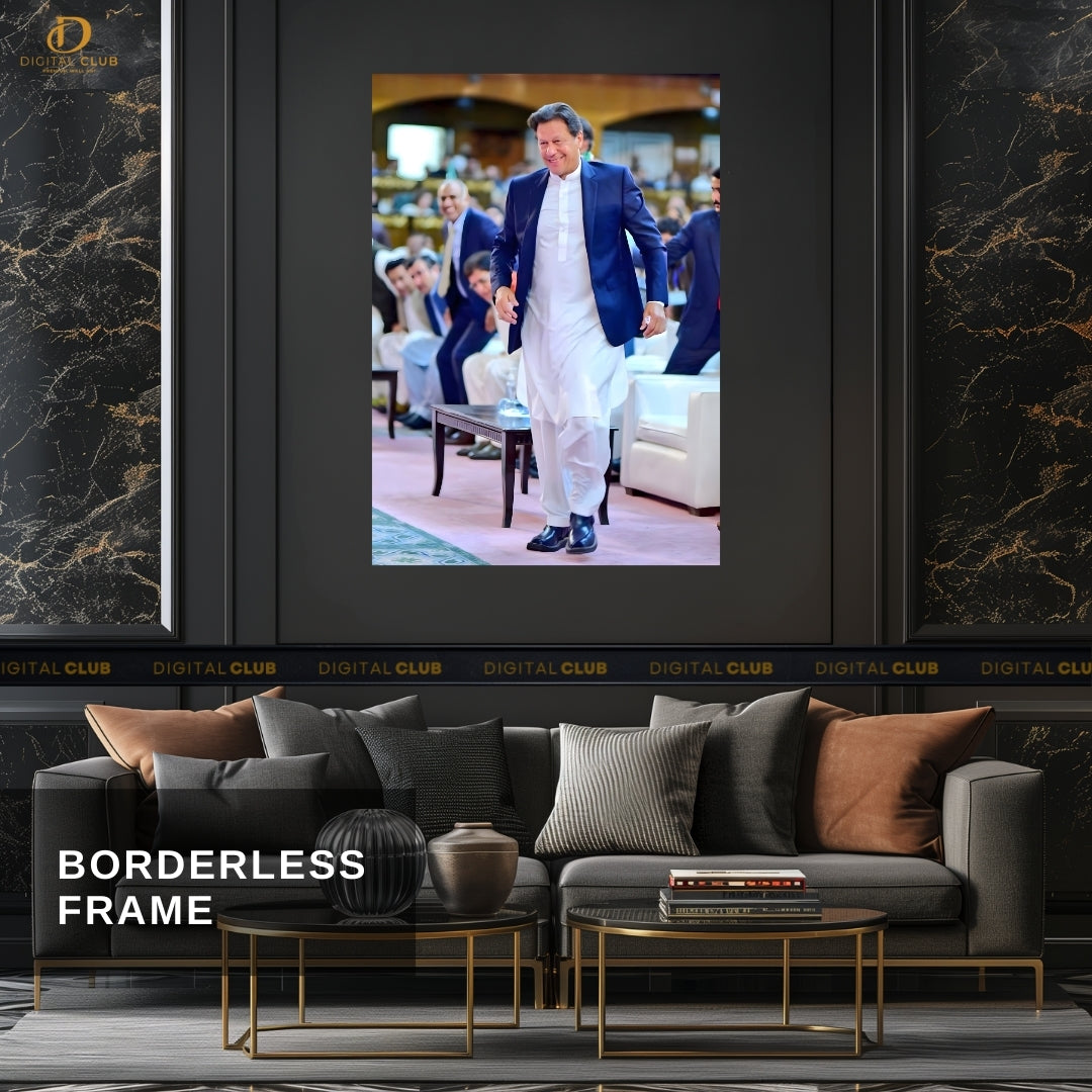 Imran Khan - Former PM Pakistan - Premium Wall Art