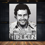 Pablo Escobar Drug Lord Premium Wall Art