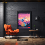 Matterhorn Swiss Premium Wall Art