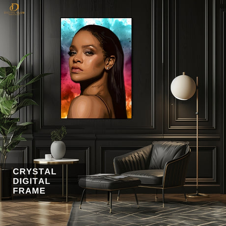 Rihanna - Music - Premium Wall Art