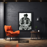 Bobby Fischer - Chess Artwork - Premium Wall Art