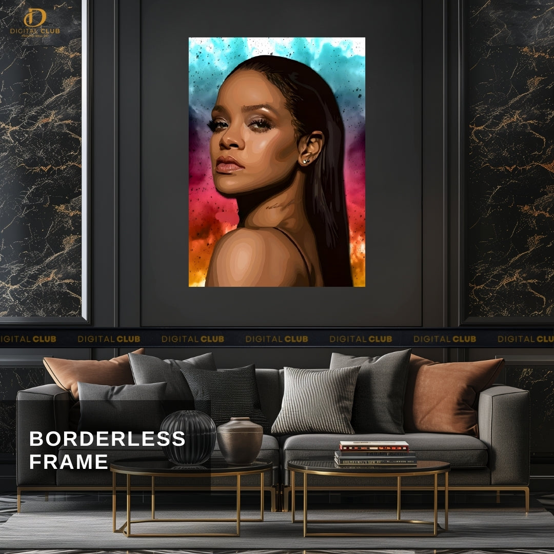 Rihanna - Music - Premium Wall Art