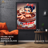 Betty Boop x Nutella - Trendy - Premium Wall Art