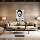 Pablo Escobar Drug Lord Premium Wall Art