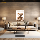 Versace Teddy Bear Premium Wall Art