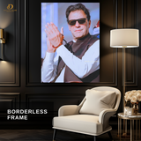 Imran Khan 1 - Pakistan - Premium Wall Art