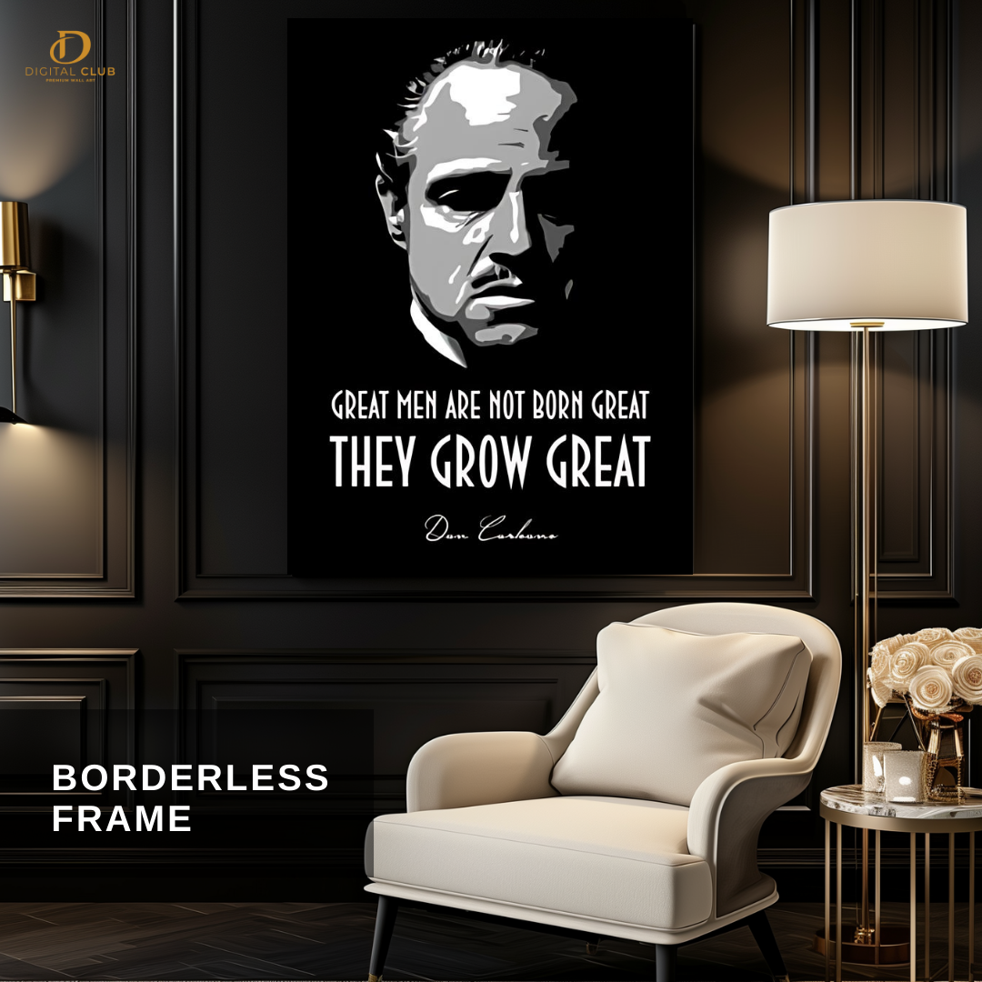 Don Corleone - Quote - Premium Wall Art