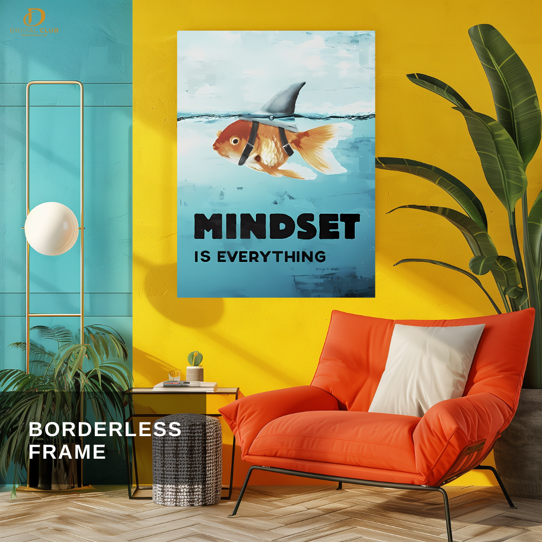 Mindset is Everything - Quotes - Premium Wall Art