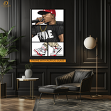 Rapper x Jordans - Artwork - Premium Wall Art