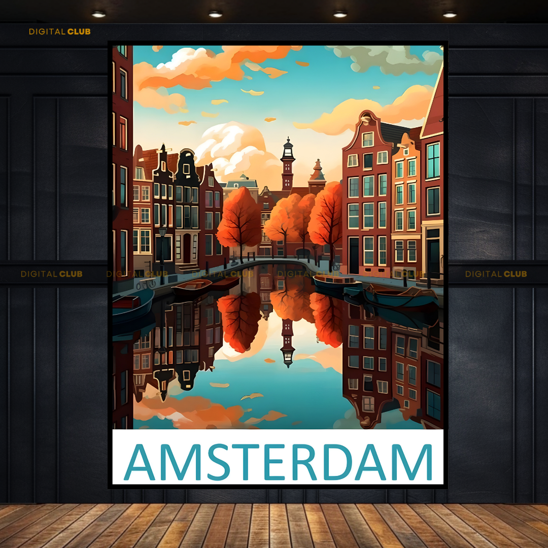 Amsterdam - Netherlands - Premium Wall Art