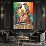 McGregor Double Champ - Artwork - Premium Wall Art