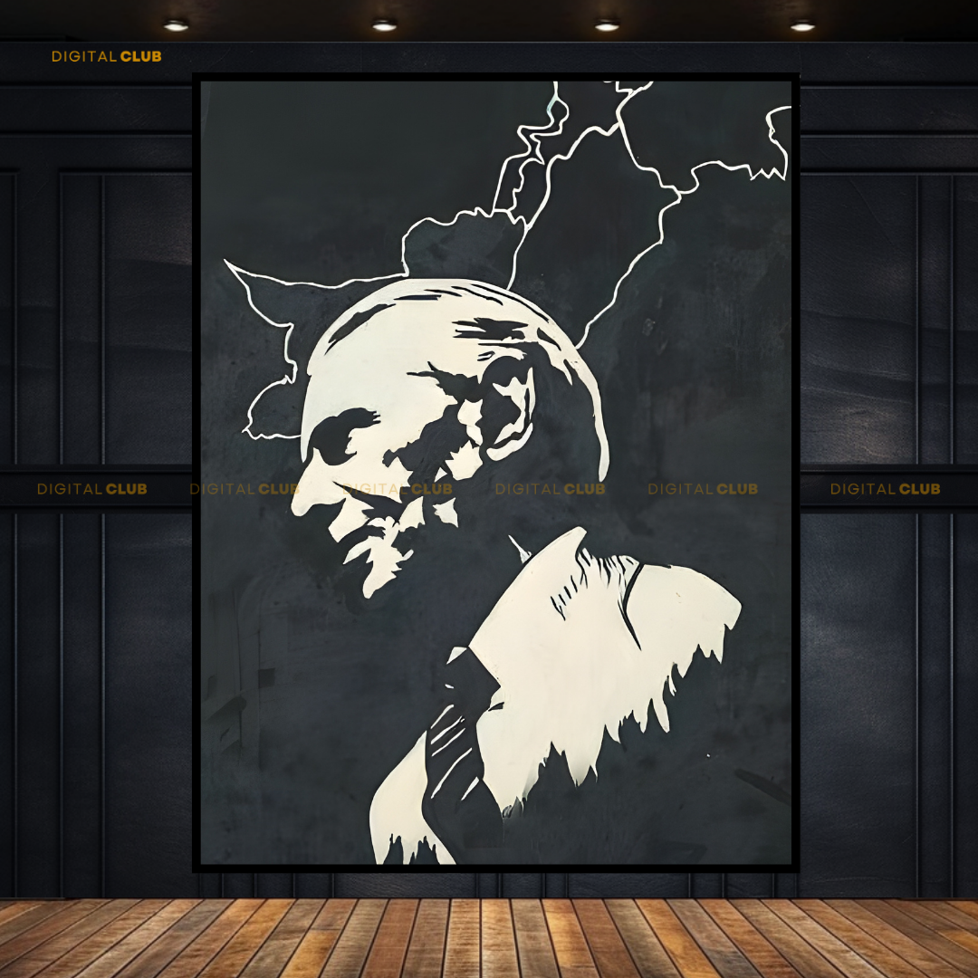 Muhammad Ali Jinnah Premium Wall Art