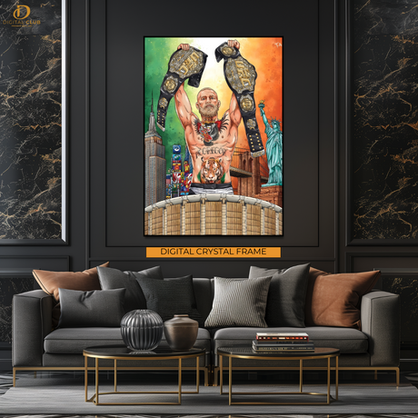 McGregor Double Champ - Artwork - Premium Wall Art