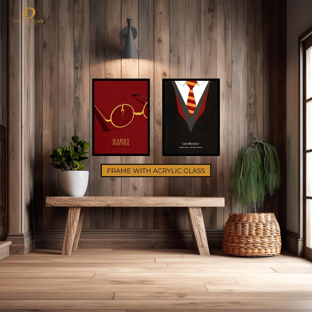 Harry Potter Artwork - 2 Panel Wall Art