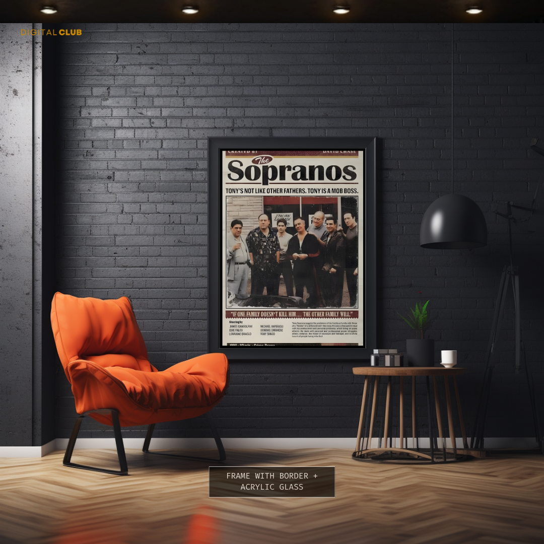 The Sopranos Premium Wall Art