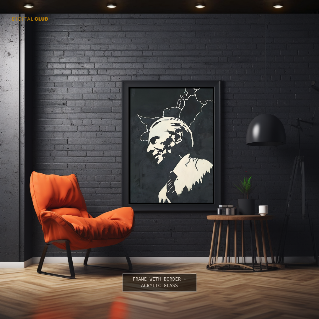 Muhammad Ali Jinnah Premium Wall Art