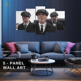 Peaky Blinders - Series - 5 Panel Wall Art