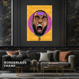 LeBron James - Basketball - Premium Wall Art