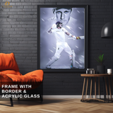 Joe Root - Cricket - Premium Wall Art