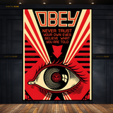 OBEY Premium Wall Art