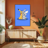 Pikachu - Pokemon - Premium Wall Art