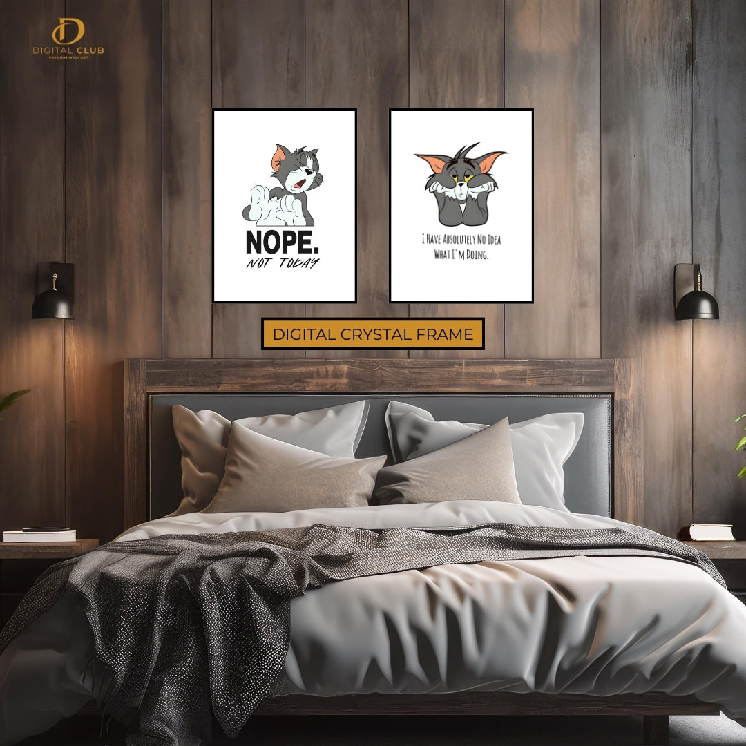 Tom & Jerry Artwork - 2 Panel Wall Art