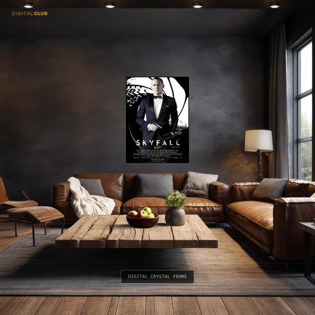 Skyfall 007 Movie Premium Wall Art