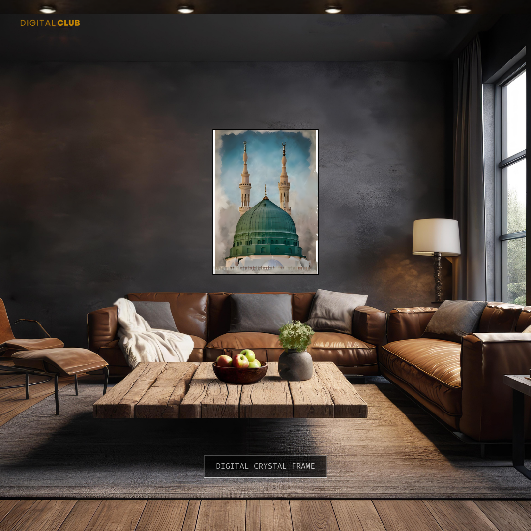 Masjid e Nabwi Madina Islamic Premium Wall Art