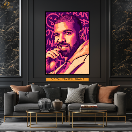 Drake - Music Artwork - Premium Wall Art