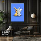 Pikachu - Pokemon - Premium Wall Art