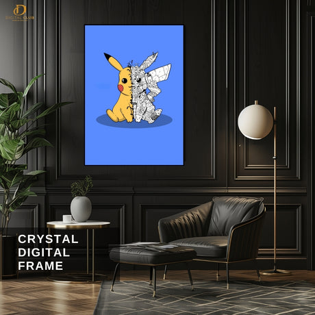 Pikachu - Pokemon - Premium Wall Art