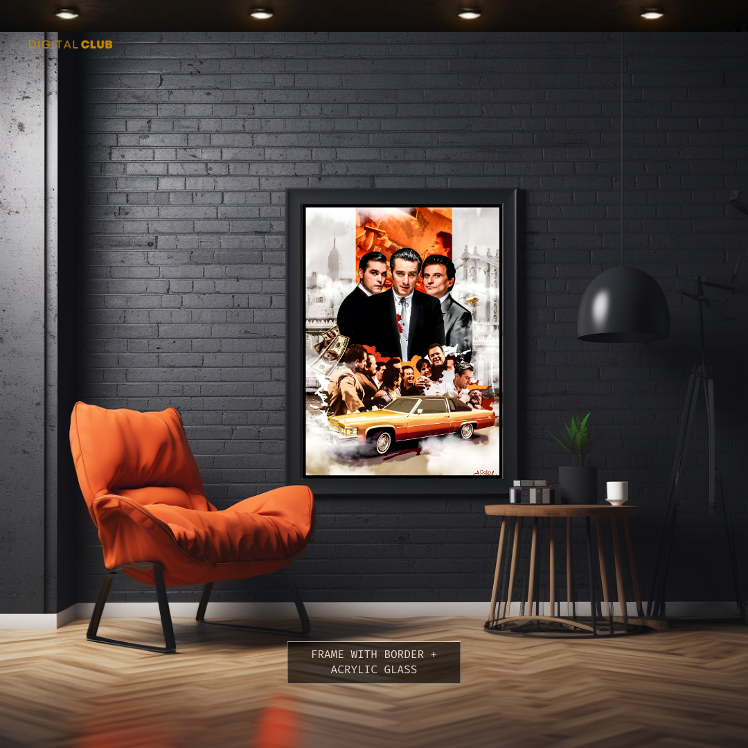 GoodFellas Movie Artwork Premium Wall Art