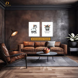 Tom & Jerry Artwork - 2 Panel Wall Art