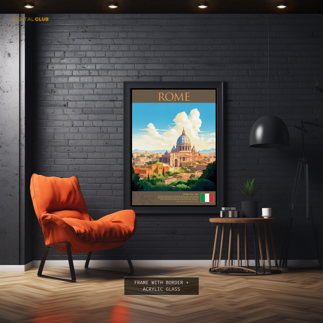 Rome Italy Premium Wall Art